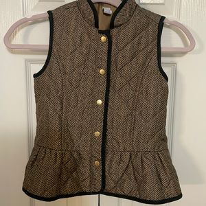 Janie and jack little girls vest
